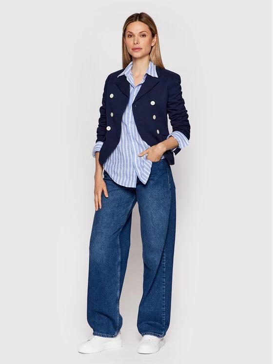 Polo Ralph Lauren Γυναίκες Σακάκια & Μπλέιζερ Μπλέιζερ 211863449001 Σκούρο μπλε Regular Fit 3 Polo Ralph Lauren Γυναίκες Σακάκια & Μπλέιζερ Μπλέιζερ 211863449001 Σκούρο μπλε Regular Fit - Image 2