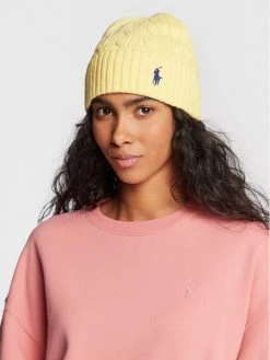 Polo Ralph Lauren Γυναίκες Χειμωνιάτικοι Σκούφοι Σκούφος 455888196005 Κίτρινο