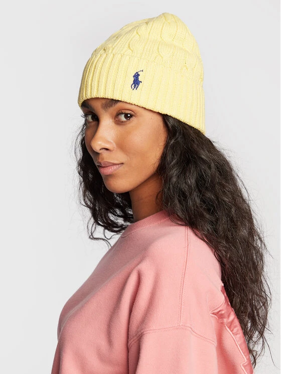 Polo Ralph Lauren Γυναίκες Χειμωνιάτικοι Σκούφοι Σκούφος 455888196005 Κίτρινο 4 Polo Ralph Lauren Γυναίκες Χειμωνιάτικοι Σκούφοι Σκούφος 455888196005 Κίτρινο - Image 2