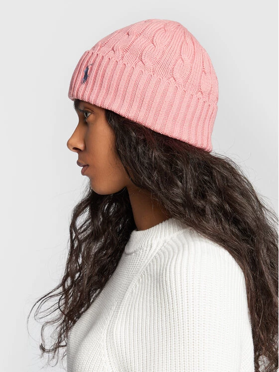 Polo Ralph Lauren Γυναίκες Χειμωνιάτικοι Σκούφοι Σκούφος 455888196003 Ροζ 4 Polo Ralph Lauren Γυναίκες Χειμωνιάτικοι Σκούφοι Σκούφος 455888196003 Ροζ - Image 2