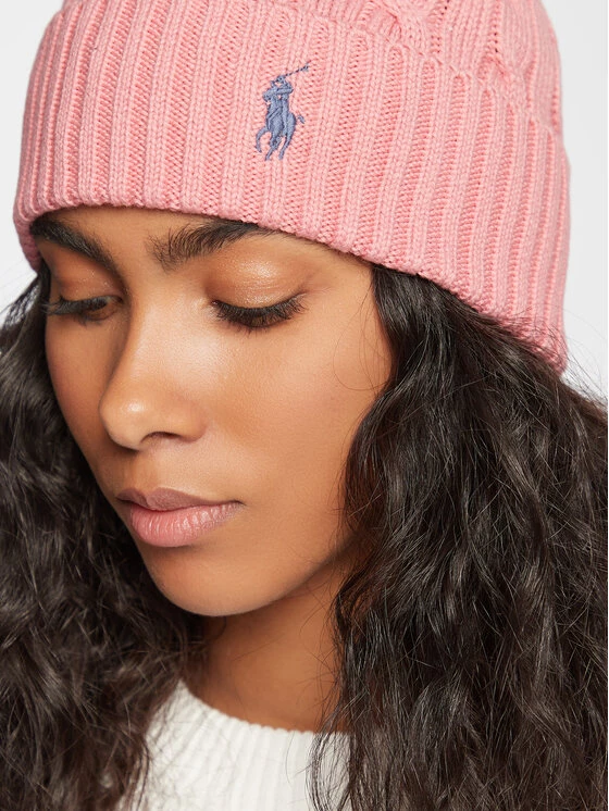 Polo Ralph Lauren Γυναίκες Χειμωνιάτικοι Σκούφοι Σκούφος 455888196003 Ροζ 5 Polo Ralph Lauren Γυναίκες Χειμωνιάτικοι Σκούφοι Σκούφος 455888196003 Ροζ - Image 3