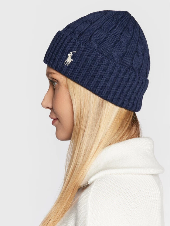 Polo Ralph Lauren Γυναίκες Χειμωνιάτικοι Σκούφοι Σκούφος 455888196002 Σκούρο μπλε 4 Polo Ralph Lauren Γυναίκες Χειμωνιάτικοι Σκούφοι Σκούφος 455888196002 Σκούρο μπλε - Image 2