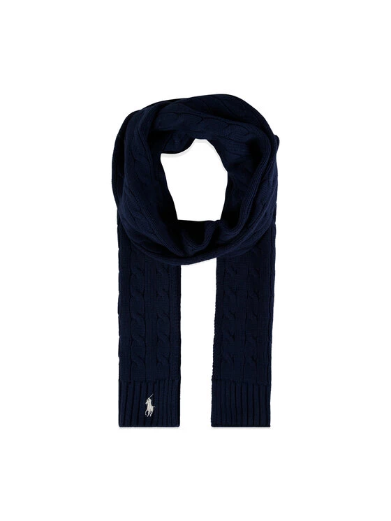 Polo Ralph Lauren Άνδρες Κασκόλ & Φουλάρια Πασμίνα Ct Cbl Scarf 455888195002 Σκούρο μπλε 3 Polo Ralph Lauren Άνδρες Κασκόλ & Φουλάρια Πασμίνα Ct Cbl Scarf 455888195002 Σκούρο μπλε