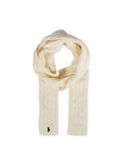 Polo Ralph Lauren Γυναίκες Φουλάρια Πασμίνα Ct Cbl Scarf 455888195001 Μπεζ