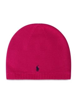 Polo Ralph Lauren Γυναίκες Χειμωνιάτικοι Σκούφοι Σκούφος Sweater Hat 322879740003 Ροζ