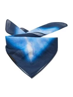 Polo Ralph Lauren Γυναίκες Φουλάρια Μαντήλι Tie Die Beardana 455883234001 Μπλε