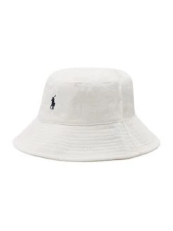 Polo Ralph Lauren Άνδρες Σκούφοι & Καπέλα Καπέλο Bucket 455883453001 Λευκό