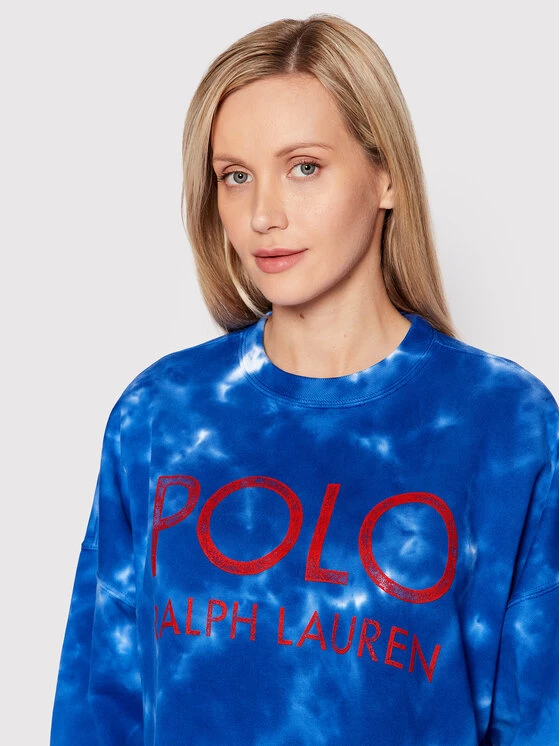 Polo Ralph Lauren Γυναίκες Μπλούζες Μπλούζα 211863462001 Μπλε Relaxed Fit 6 Polo Ralph Lauren Γυναίκες Μπλούζες Μπλούζα 211863462001 Μπλε Relaxed Fit - Image 4