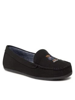 Polo Ralph Lauren Γυναίκες Παντόφλες Σπιτιού Declan Bear RF103570 Μαύρο