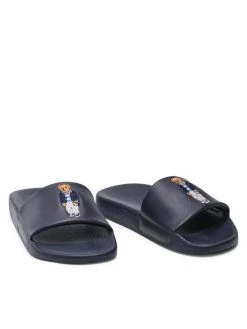 Polo Ralph Lauren Άνδρες Παντόφλες Polo Slide 809861591001 Σκούρο μπλε -Polo Ralph Lauren Κατάστημα unnamed file 1133
