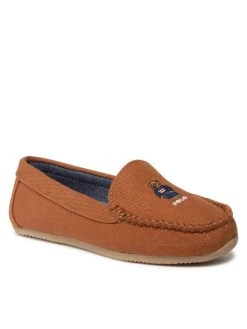 Polo Ralph Lauren Γυναίκες Παντόφλες Σπιτιού Dyclan Bear RF103634 Καφέ