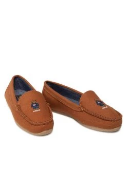 Polo Ralph Lauren Γυναίκες Παντόφλες Σπιτιού Dyclan Bear RF103634 Καφέ -Polo Ralph Lauren Κατάστημα unnamed file 1169