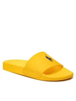 Polo Ralph Lauren Γυναίκες Παντόφλες Polo Silde 809860988002 Κίτρινο