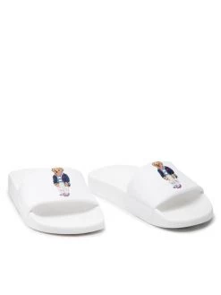 Polo Ralph Lauren Γυναίκες Παντόφλες Polo Slide 809861591003 Λευκό -Polo Ralph Lauren Κατάστημα unnamed file 1211