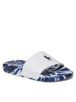 Polo Ralph Lauren Παιδιά Παντόφλες Polo Slide 809860989002 Λευκό