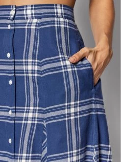 Polo Ralph Lauren Γυναίκες Midi Φούστα σε γραμμή Α 211857022001 Μπλε Regular Fit -Polo Ralph Lauren Κατάστημα unnamed file 1243