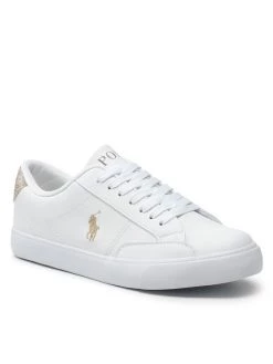 Polo Ralph Lauren Γυναίκες Αθλητικά Theron IV RF103544 Λευκό