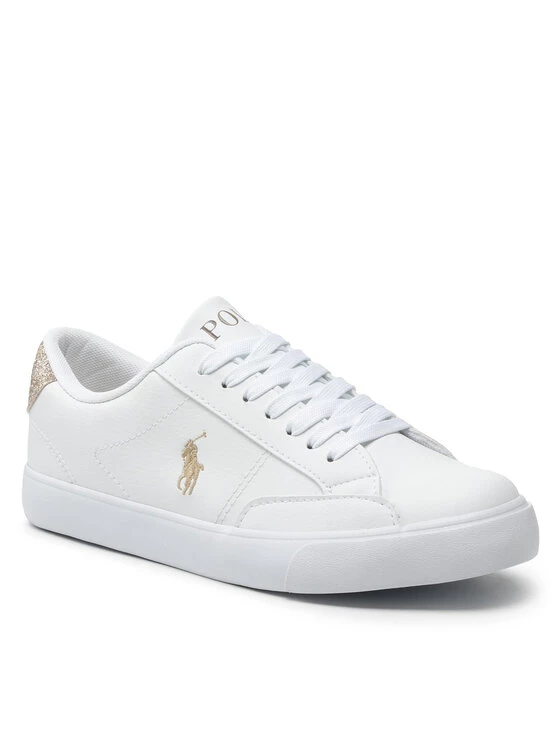 Polo Ralph Lauren Γυναίκες Αθλητικά Theron IV RF103544 Λευκό 3 Polo Ralph Lauren Γυναίκες Αθλητικά Theron IV RF103544 Λευκό