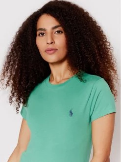 Polo Ralph Lauren Γυναίκες T-shirts T-Shirt 211847073021 Πράσινο Regular Fit -Polo Ralph Lauren Κατάστημα unnamed file 1288