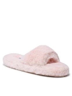 Polo Ralph Lauren Γυναίκες Παντόφλες Σπιτιού Fur Slide RF103302 Ροζ