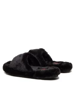 Polo Ralph Lauren Γυναίκες Παντόφλες Σπιτιού Fur Slide RF103304 Μαύρο -Polo Ralph Lauren Κατάστημα unnamed file 1331