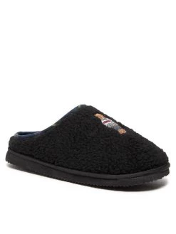 Polo Ralph Lauren Γυναίκες Παντόφλες Σπιτιού Charlotte Scuff Bear RF103286 Μαύρο