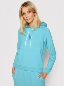 Polo Ralph Lauren Γυναίκες Μπλούζες Μπλούζα Lsl 211838143003 Μπλε Relaxed Fit