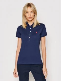 Polo Ralph Lauren Γυναίκες Μπλούζες Polo Polo Julie 211505654111 Σκούρο μπλε Slim Fit