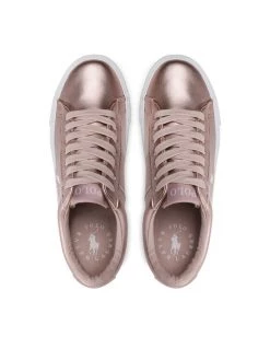 Polo Ralph Lauren Γυναίκες Κλειστά Παπούτσια Πάνινα παπούτσια Sayer RF103762 Ροζ -Polo Ralph Lauren Κατάστημα unnamed file 1442