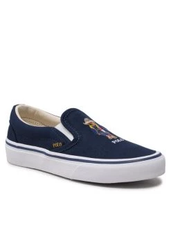 Polo Ralph Lauren Γυναίκες Κοντά Sneakers Πάνινα παπούτσια Keaton 816877739001 Σκούρο μπλε