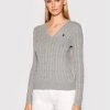 Polo Ralph Lauren Γυναίκες Πουλόβερ 211865423001 Γκρι Regular Fit -Polo Ralph Lauren Κατάστημα unnamed file 1466