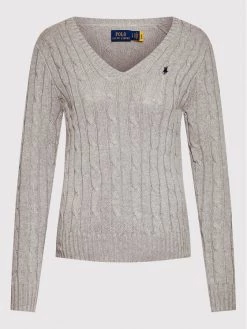 Polo Ralph Lauren Γυναίκες Πουλόβερ 211865423001 Γκρι Regular Fit -Polo Ralph Lauren Κατάστημα unnamed file 1470