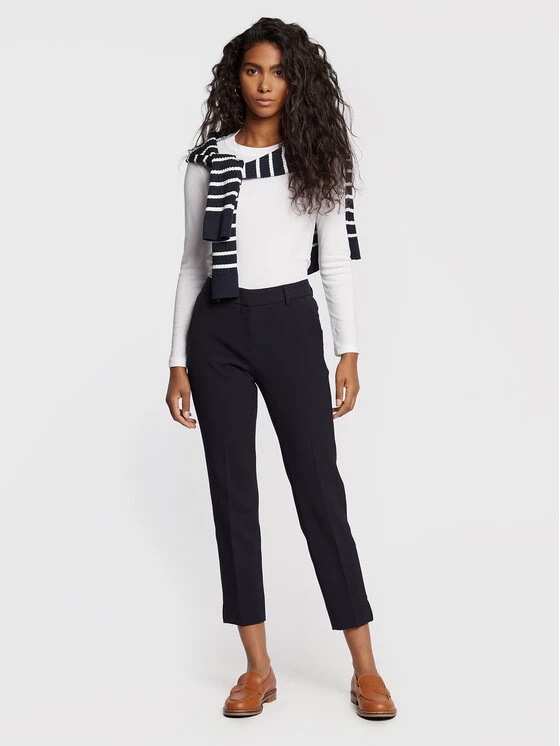 Polo Ralph Lauren Γυναίκες Μπλουζάκια Μπλουζάκι 211814413001 Λευκό Slim Fit 4 Polo Ralph Lauren Γυναίκες Μπλουζάκια Μπλουζάκι 211814413001 Λευκό Slim Fit - Image 2