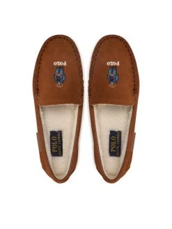 Polo Ralph Lauren Γυναίκες Παντόφλες & Σανδάλια Παντόφλες Σπιτιού Collins Bear RF103883 Καφέ -Polo Ralph Lauren Κατάστημα unnamed file 1515