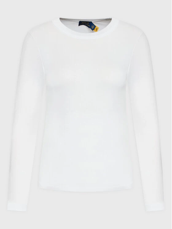 Polo Ralph Lauren Γυναίκες Μπλουζάκια Μπλουζάκι 211814413001 Λευκό Slim Fit 7 Polo Ralph Lauren Γυναίκες Μπλουζάκια Μπλουζάκι 211814413001 Λευκό Slim Fit - Image 5