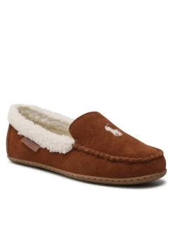 Polo Ralph Lauren Γυναίκες Παντόφλες & Σανδάλια Παντόφλες Σπιτιού Collins RF103843 Καφέ