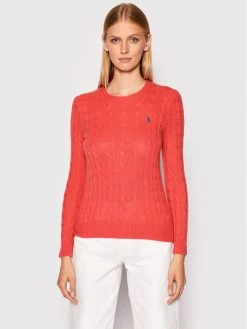 Polo Ralph Lauren Γυναίκες Πουλόβερ 211875831003 Κόκκινο Regular Fit