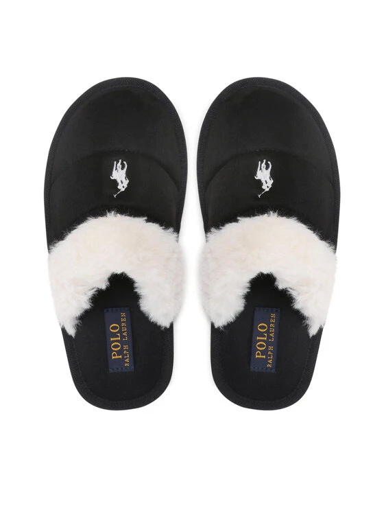 Polo Ralph Lauren Γυναίκες Παντόφλες & Σανδάλια Παντόφλες Σπιτιού Kelcie RF103567 Μαύρο 7 Polo Ralph Lauren Γυναίκες Παντόφλες & Σανδάλια Παντόφλες Σπιτιού Kelcie RF103567 Μαύρο - Image 5