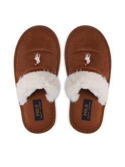 Polo Ralph Lauren Γυναίκες Παντόφλες & Σανδάλια Παντόφλες Σπιτιού Kelcie RF103631 Καφέ -Polo Ralph Lauren Κατάστημα unnamed file 1545