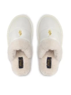 Polo Ralph Lauren Γυναίκες Παντόφλες & Σανδάλια Παντόφλες Σπιτιού Kelcie RF103851 Μπεζ -Polo Ralph Lauren Κατάστημα unnamed file 1557