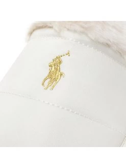 Polo Ralph Lauren Γυναίκες Παντόφλες & Σανδάλια Παντόφλες Σπιτιού Kelcie RF103851 Μπεζ -Polo Ralph Lauren Κατάστημα unnamed file 1558
