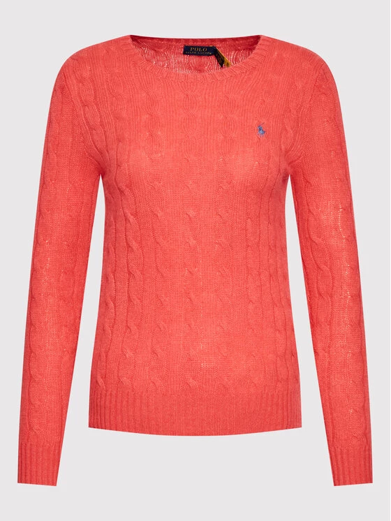 Polo Ralph Lauren Γυναίκες Πουλόβερ 211875831003 Κόκκινο Regular Fit 7 Polo Ralph Lauren Γυναίκες Πουλόβερ 211875831003 Κόκκινο Regular Fit - Image 5