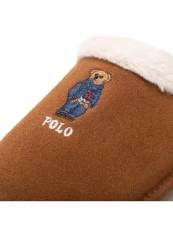 Polo Ralph Lauren Γυναίκες Παντόφλες & Σανδάλια Παντόφλες Σπιτιού Kayleigh Scuff Bear RF103881 Καφέ -Polo Ralph Lauren Κατάστημα unnamed file 1576