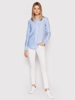 Polo Ralph Lauren Γυναίκες Casual Πουκάμισα Πουκάμισο 211881657001 Μπλε Regular Fit -Polo Ralph Lauren Κατάστημα unnamed file 159