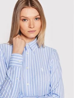 Polo Ralph Lauren Γυναίκες Casual Πουκάμισα Πουκάμισο 211881657001 Μπλε Regular Fit -Polo Ralph Lauren Κατάστημα unnamed file 161