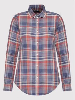 Polo Ralph Lauren Γυναίκες Casual Πουκάμισα Πουκάμισο 211875066001 Σκούρο μπλε Classic Fit -Polo Ralph Lauren Κατάστημα unnamed file 1657