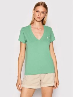 Polo Ralph Lauren Γυναίκες T-shirts T-Shirt 211847077011 Πράσινο Regular Fit