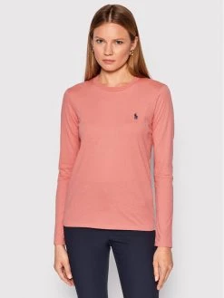 Polo Ralph Lauren Γυναίκες Μπλουζάκια Μπλουζάκι 211847074015 Ροζ Regular Fit