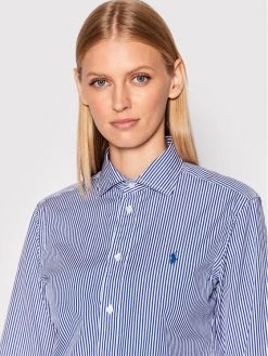 Polo Ralph Lauren Γυναίκες Casual Πουκάμισα Πουκάμισο 211784161029 Μπλε Classic Fit -Polo Ralph Lauren Κατάστημα unnamed file 1712