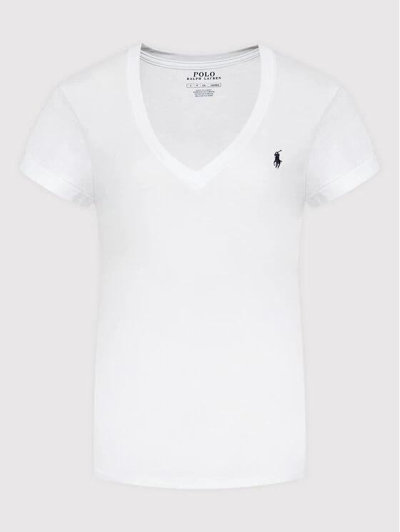 Polo Ralph Lauren Γυναίκες T-shirts T-Shirt 211847077004 Λευκό Regular Fit 7 Polo Ralph Lauren Γυναίκες T-shirts T-Shirt 211847077004 Λευκό Regular Fit - Image 5